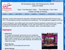 Tablet Screenshot of jojosonbroadway.com